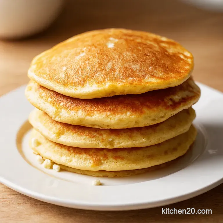 Cottage Cheese Power Pancakes presentation