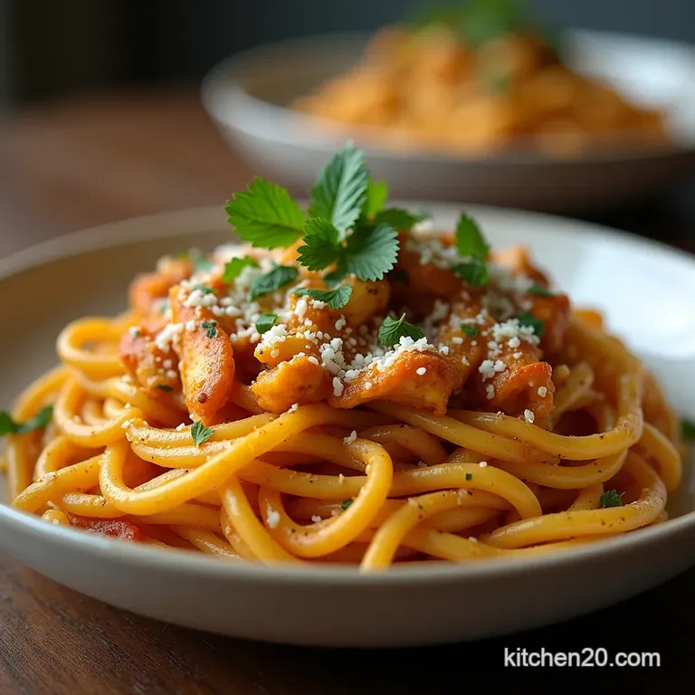 Smoky Cowboy Butter Chicken Linguine Recipe No Cream Option
