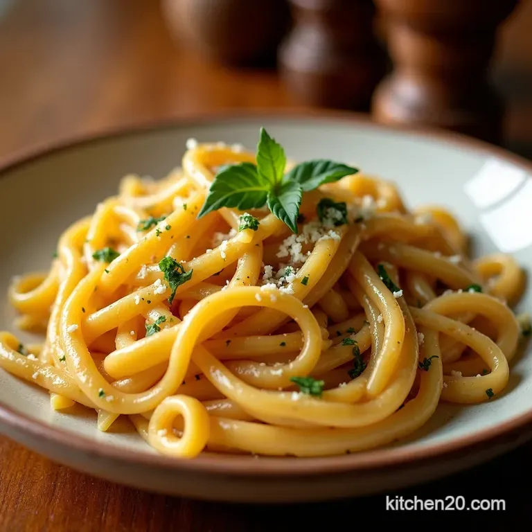 Cowboy Butter Pasta a Flavor Stampede presentation