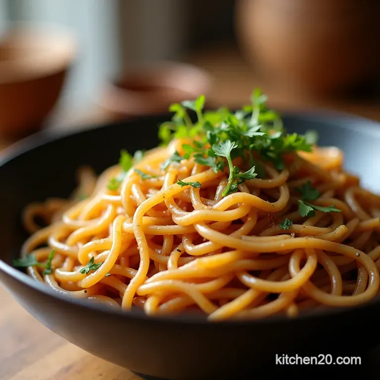 Cozy Gingersoy Soba Noodle Bowl Your Weeknight Zen presentation
