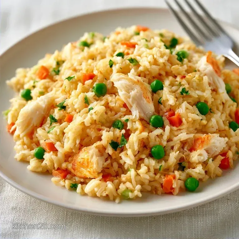 Crab Fried Rice in 25 Minutes