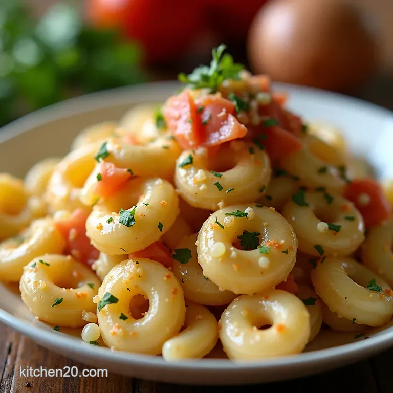 Crabbylicious Pasta Salad a Taste of Summer by the Sea presentation