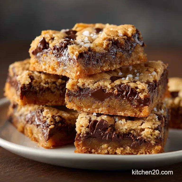 Cracking Chewy Mm Cookie Bars the Ultimate Nostalgic Dessert presentation