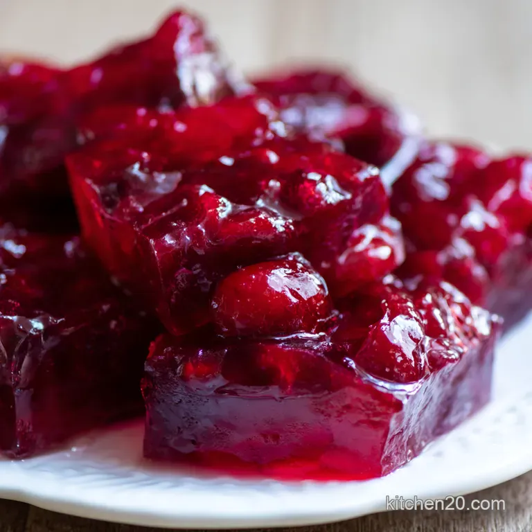Cranberry Bliss Jello Salad A Festive Twist on a Classic