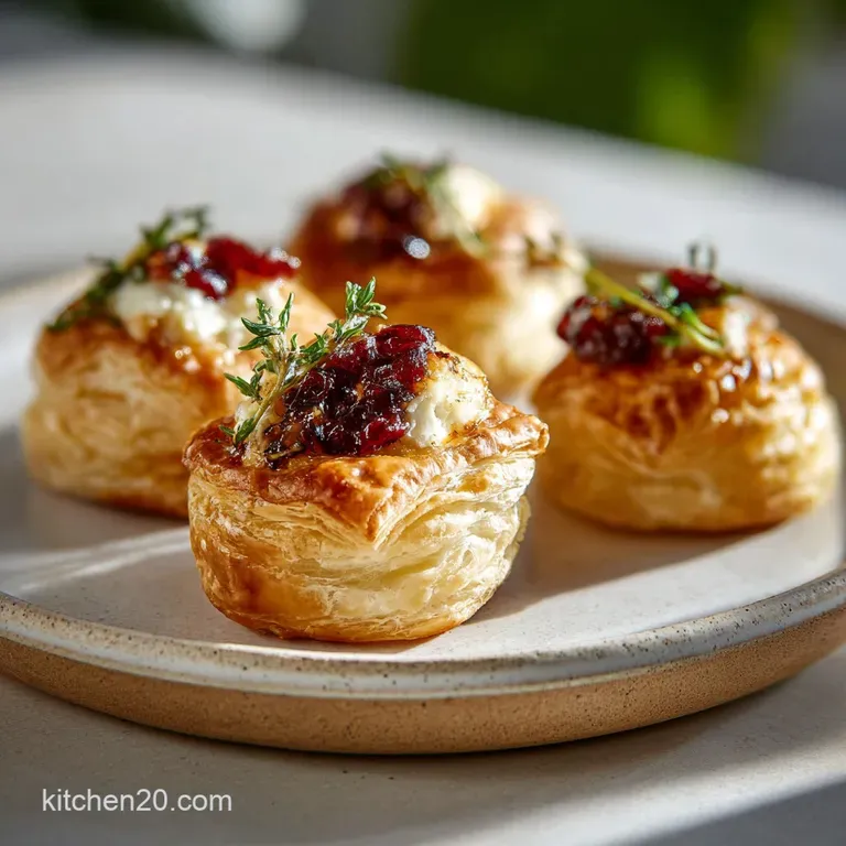 Cranberry Brie Bites: Buttery and Baked