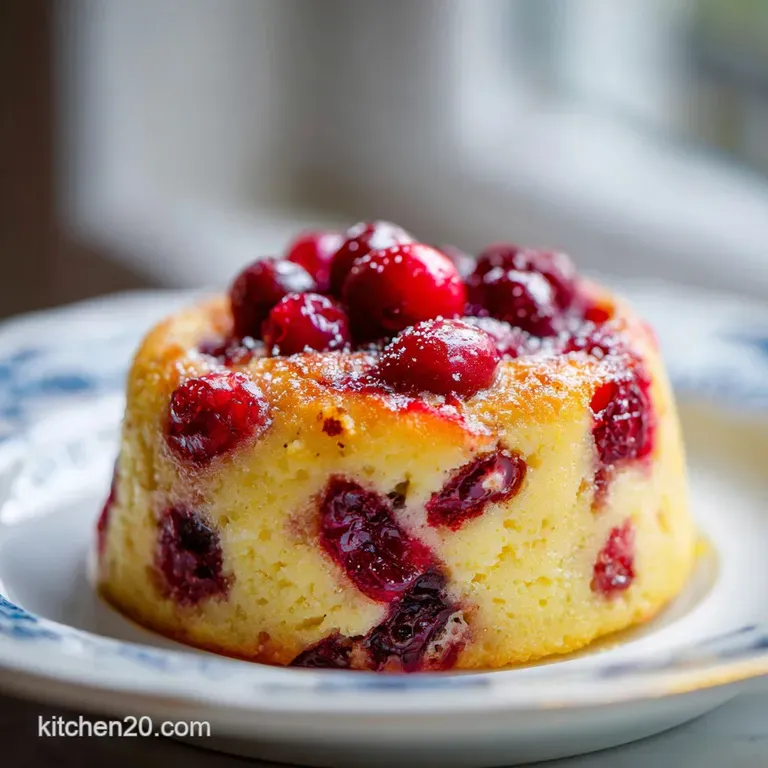 Cranberry Orange Breakfast Cake Recipe