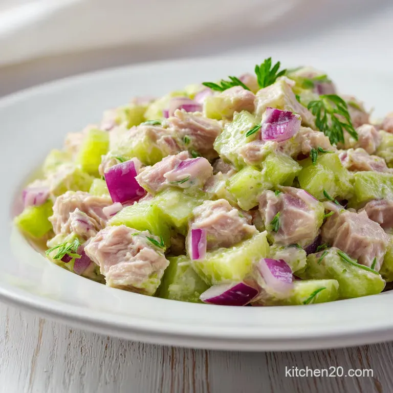 Avocado Tuna Salad: Creamy and Mayo-Free