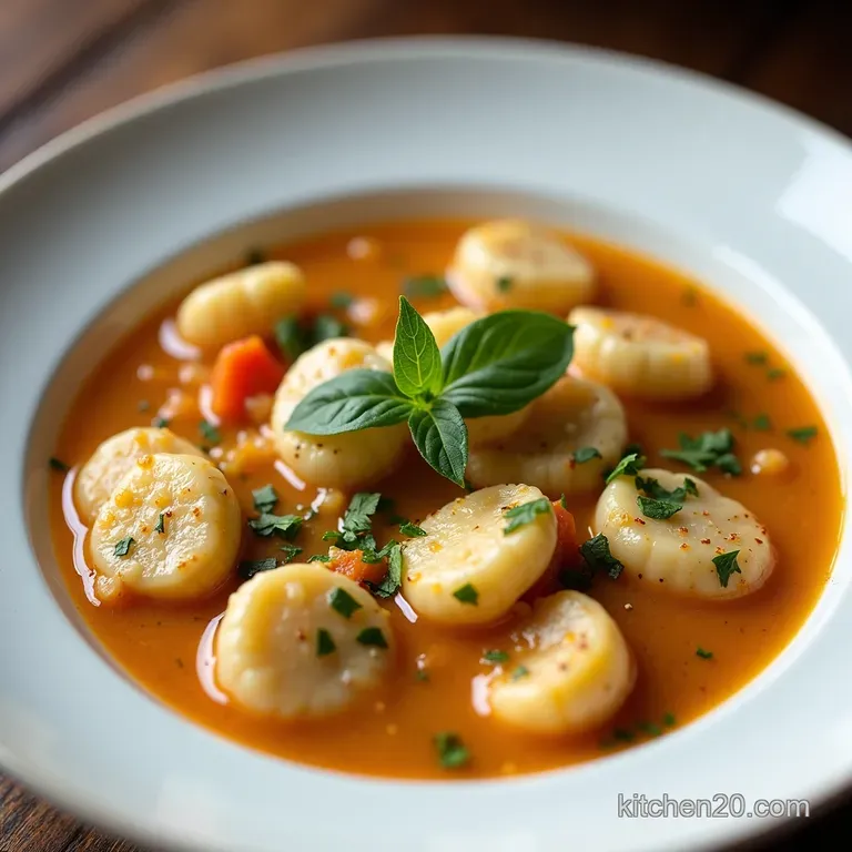 Creamy Chicken Gnocchi Soup An Olive Garden Homage