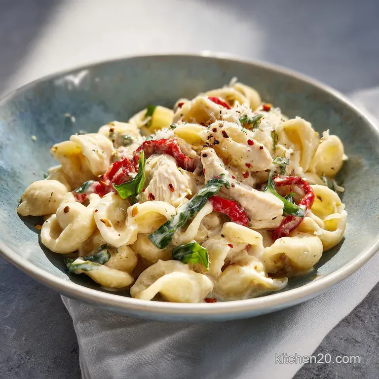 Creamy Chicken Pasta: Velvety Sauce