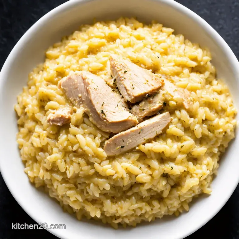 Creamy chicken risotto My Familys Favorite Comfort Food