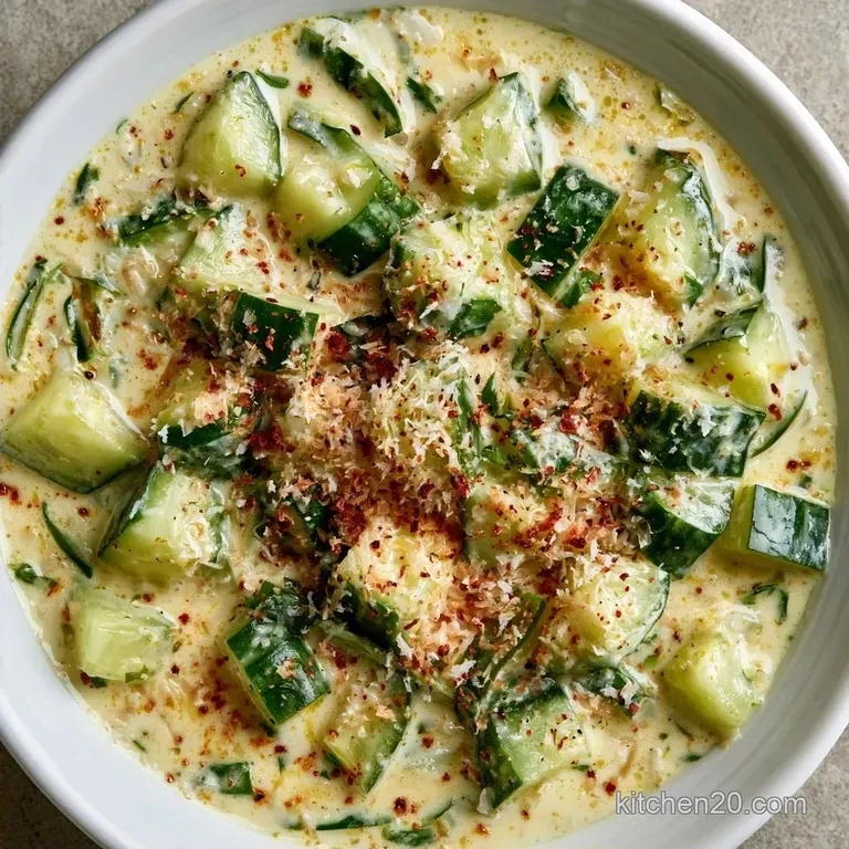 Creamy Coconut Cucumber Curry