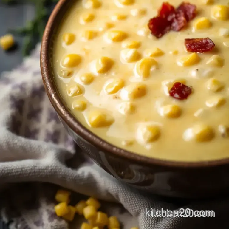Creamy Corn Chowder: A Cozy Warm-Up presentation