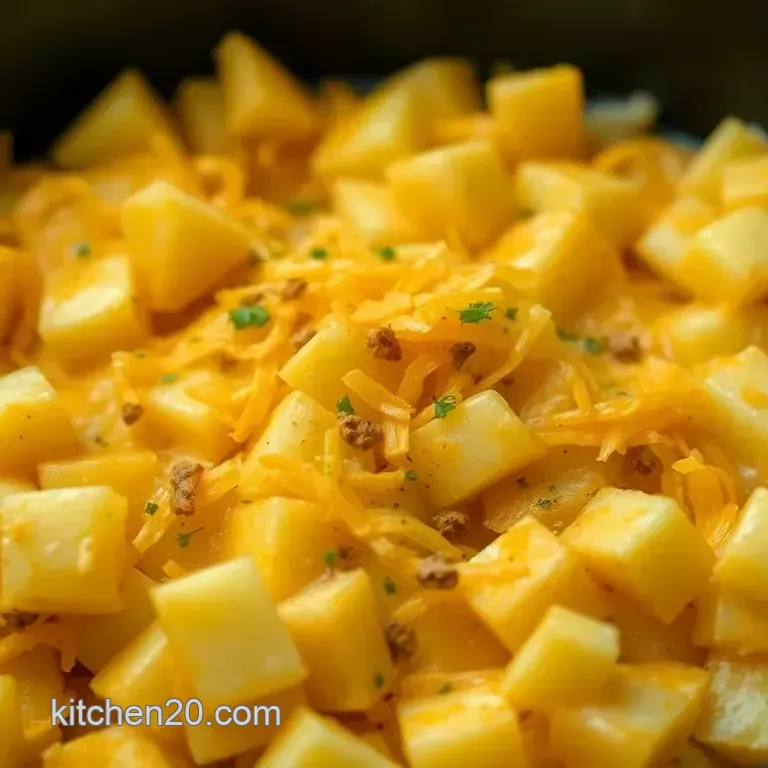 Creamy Crock Pot Cheesy Potatoes