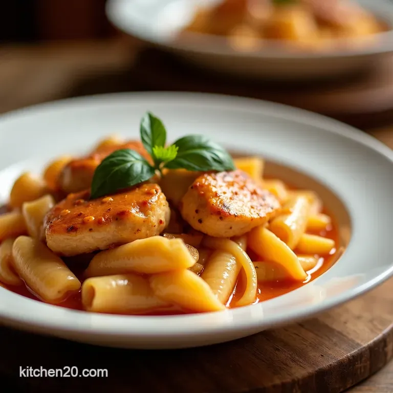 Creamy Dreamy Chicken Paprikash a Taste of Hungary presentation