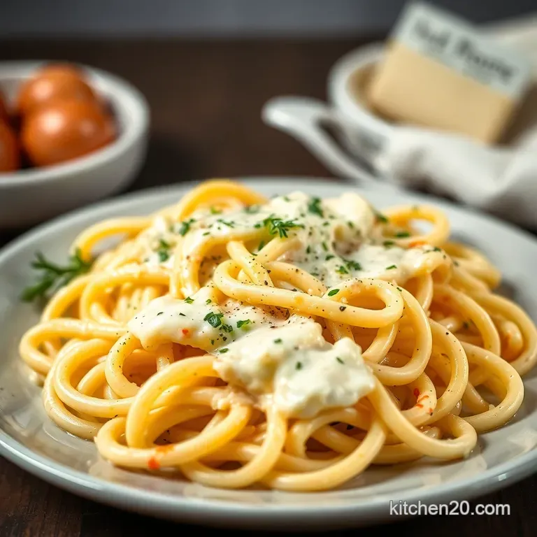 Creamy Dreamy Fettuccine Alfredo