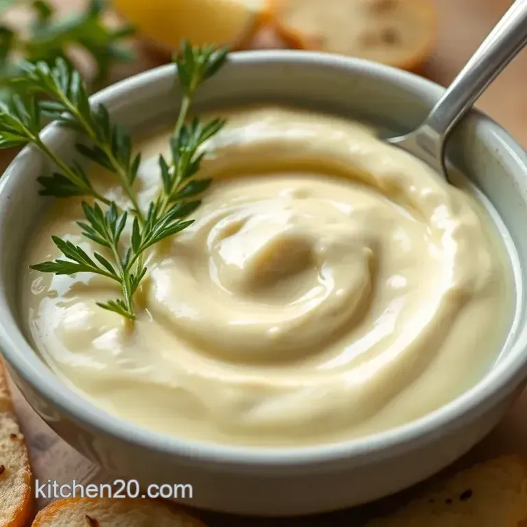 Creamy Dreamy Garlic Aioli
