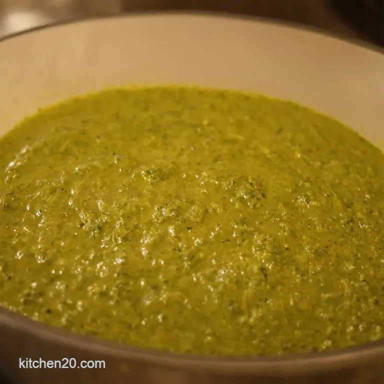 Creamy Dreamy Pesto Sauce From Italy With Love and a Little Cream presentation
