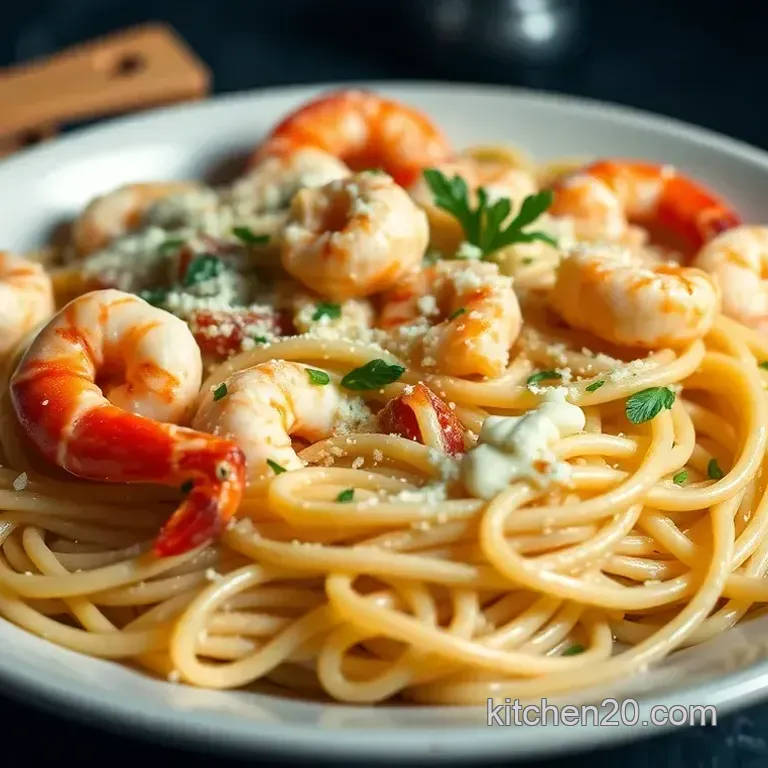Creamy Dreamy Prawn Linguine (Ready in 15!)