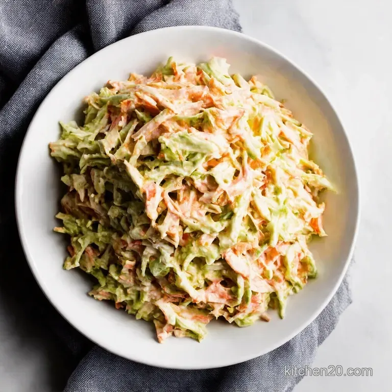 Creamy Dreamy Southern Coleslaw