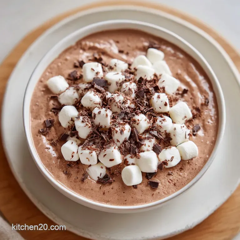 Hot Chocolate Dip: Creamy and Rich