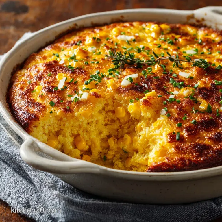 Corn Casserole: the Ultimate Creamy Cheesy Jiffy Bake presentation