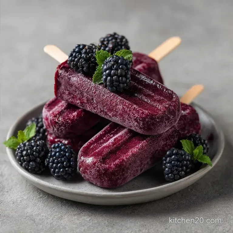Mulberry Kulfi: Creamy and Dense