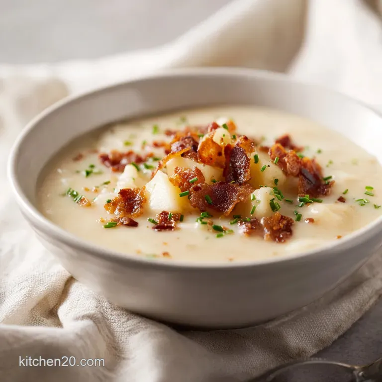 New England Clam Chowder: Rich and Velvety