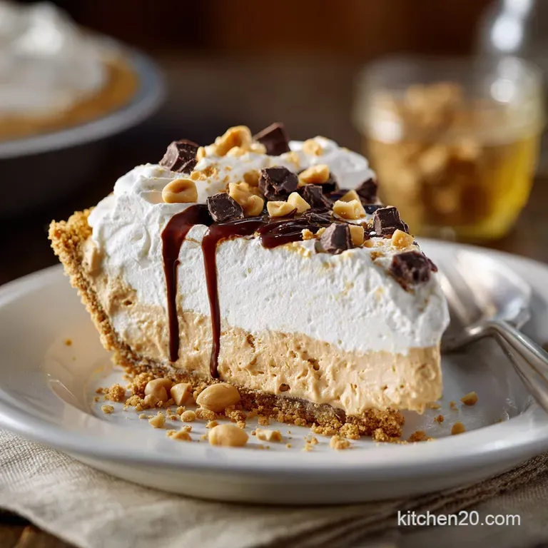 Old Fashioned Peanut Butter Pie: The Best No-Bake Creamy Recipe