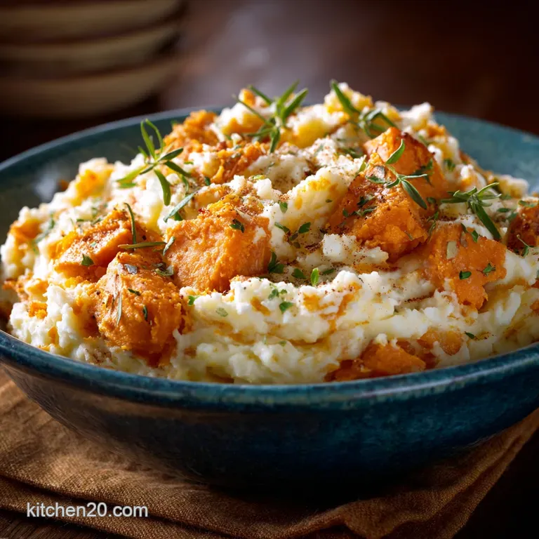 Mashed Potatoes and Sweet Potatoes: the Duchesss Blend presentation