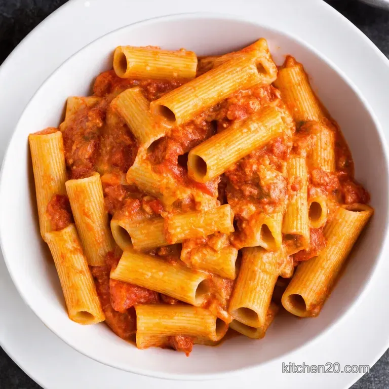 Creamy Tomato Rigatoni alla Vodka