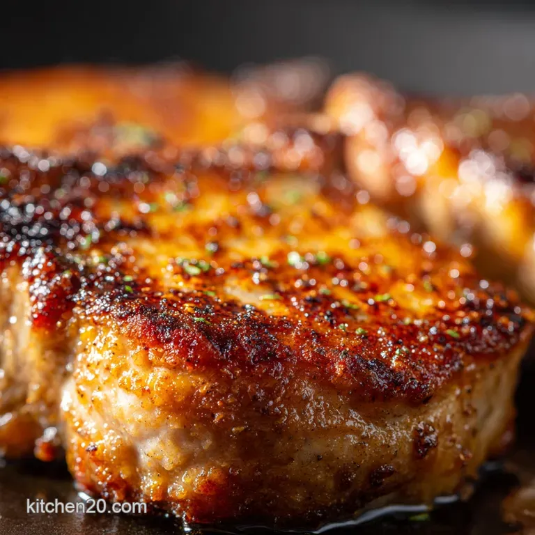 Air Fryer Pork Chops: Quick Juicy Thick Cut presentation