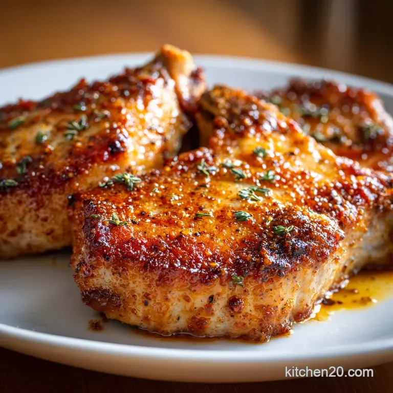 Air Fryer Pork Chops: Quick Juicy Thick Cut