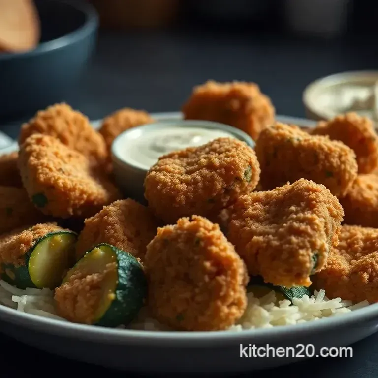 Crispy Fried Zucchini Bites: A Garden Delight