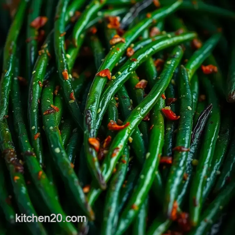 Crispy Oven-Roasted Green Beans: a Delightfully Simple Side! presentation