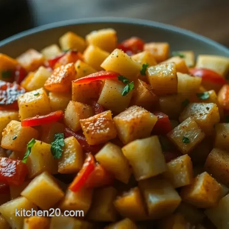 Crispy & Spicy Diner-Style Breakfast Potatoes