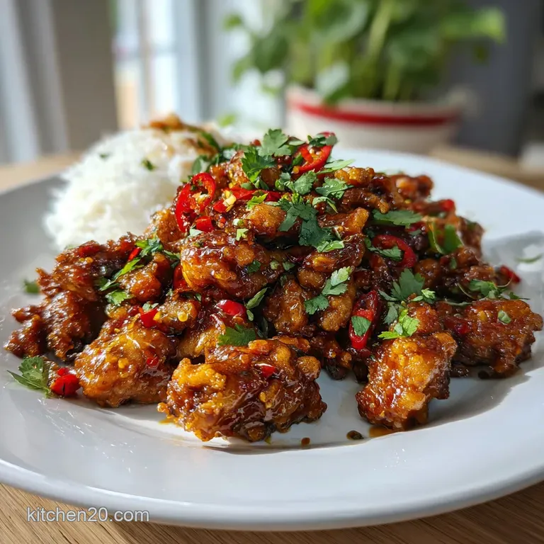 Crispy Sweet Chilli Chicken Recipe