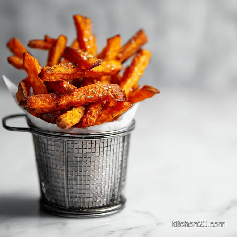 Sweet Potato Fries: Oven-Baked Secret Recipe presentation