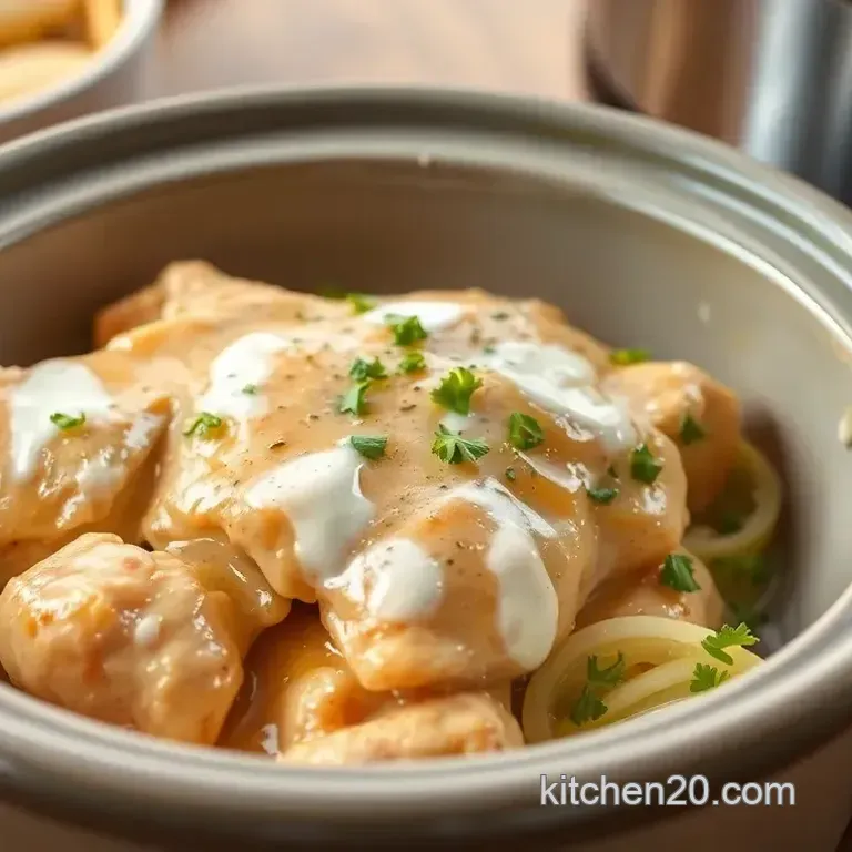 Ranch-Infused Crock Pot Chicken