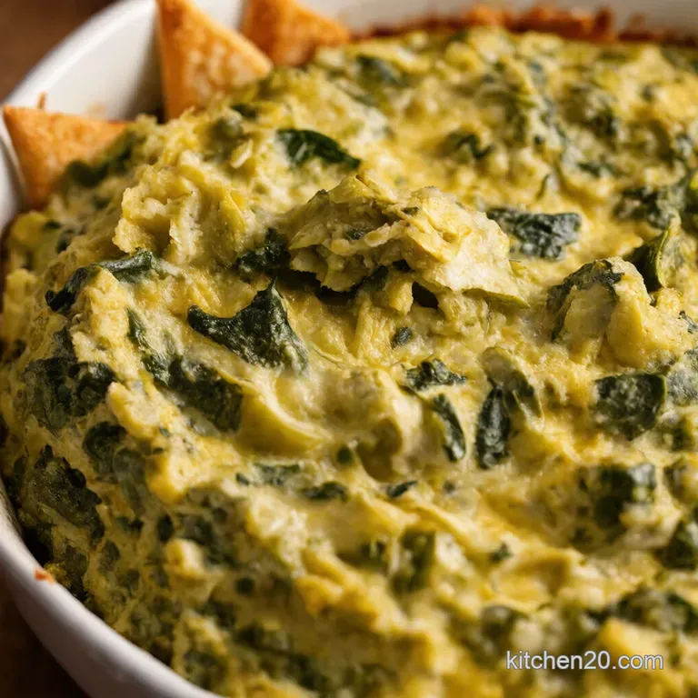 Crockpot Creamy Spinach Artichoke Dip Effortless Elegance presentation