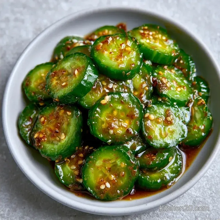 Viral Asian Cucumber Salad: Crunchy and Bright