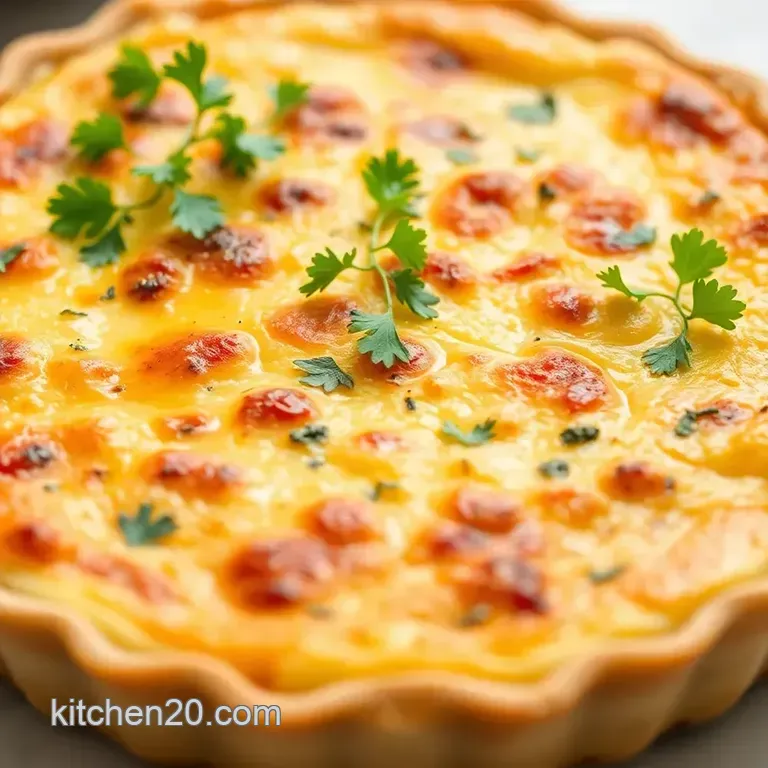 Crustless Quiche Lorraine: a No-Fuss Classic presentation
