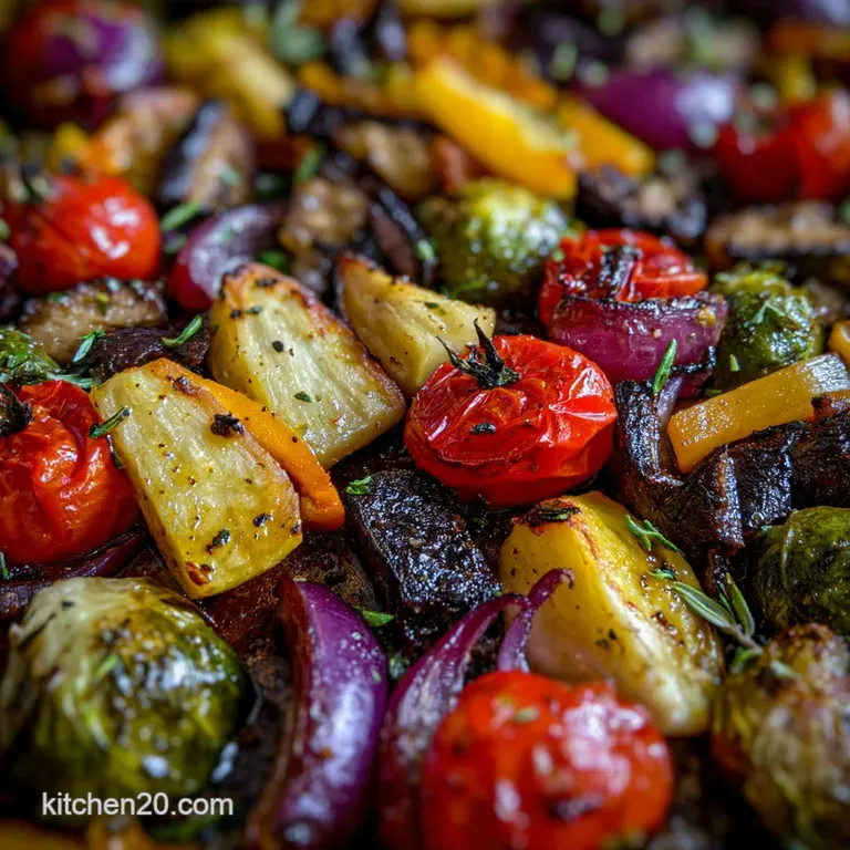 Daniel Fast Food Recipe with Roasted Vegetables