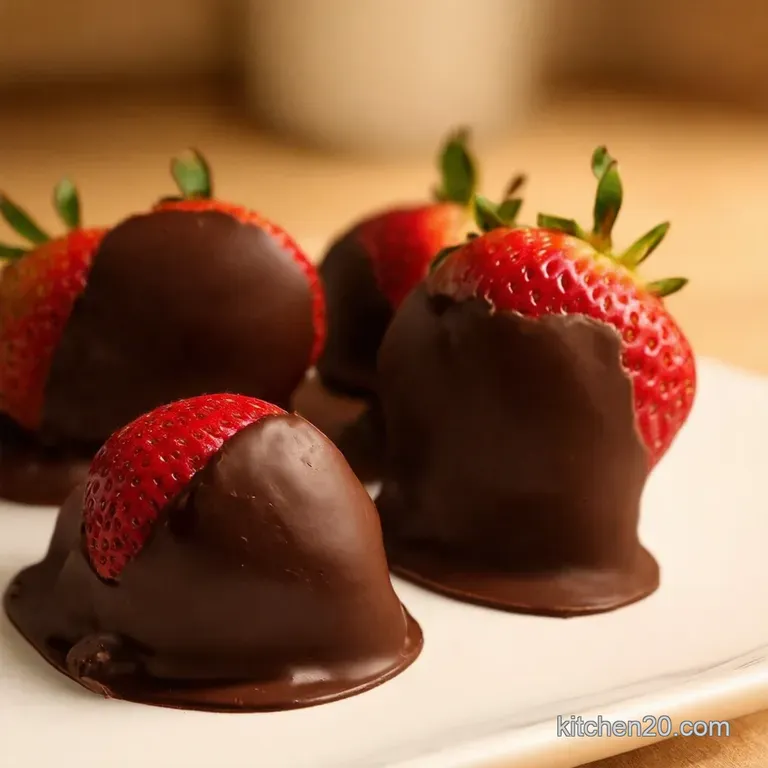 Decadent Chocolate Dipped Strawberries A Sweet Treat Elevated presentation