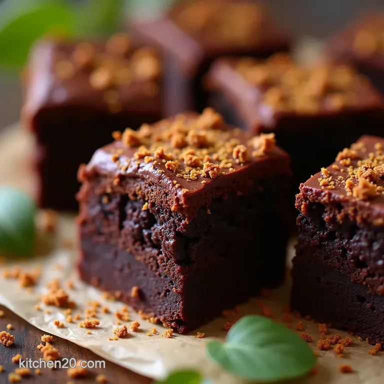 Millionaires Row Chocolate Brownies the Decadent Dubai Dream presentation