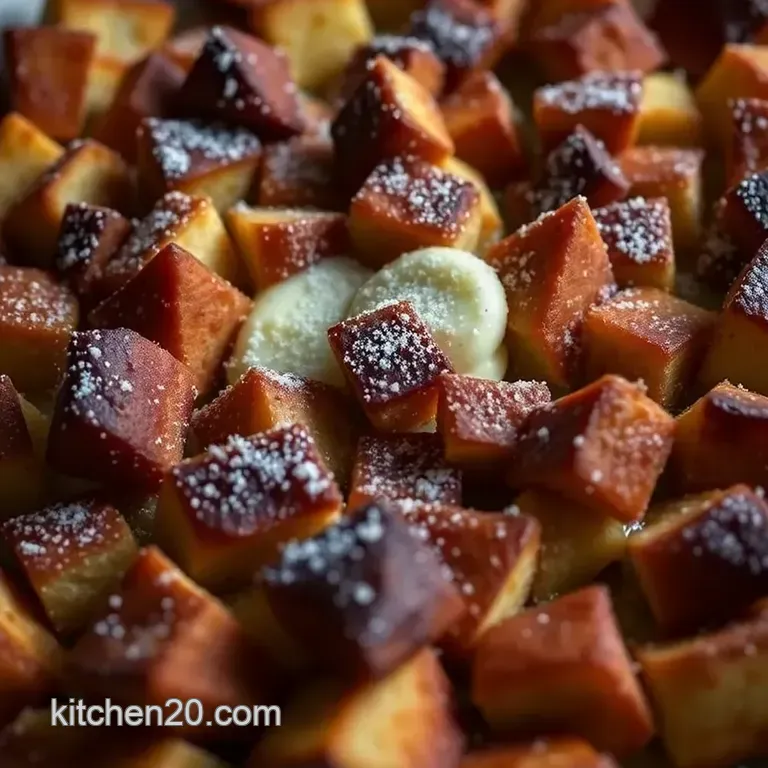 Decadent French Toast Casserole: A Breakfast Showstopper! presentation