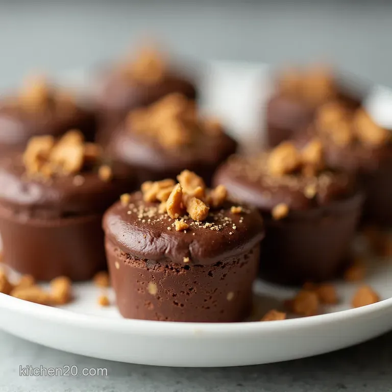 Decadent Keto Chocolate Avocado Mousse Bites