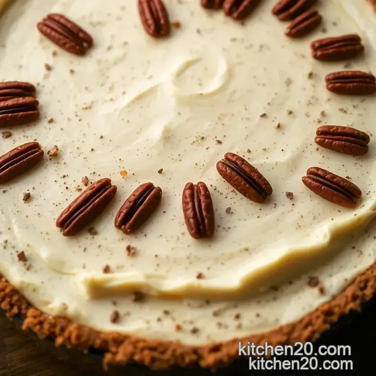 Decadent Pecan Pie Cheesecake: a Sweet Southern Delight presentation