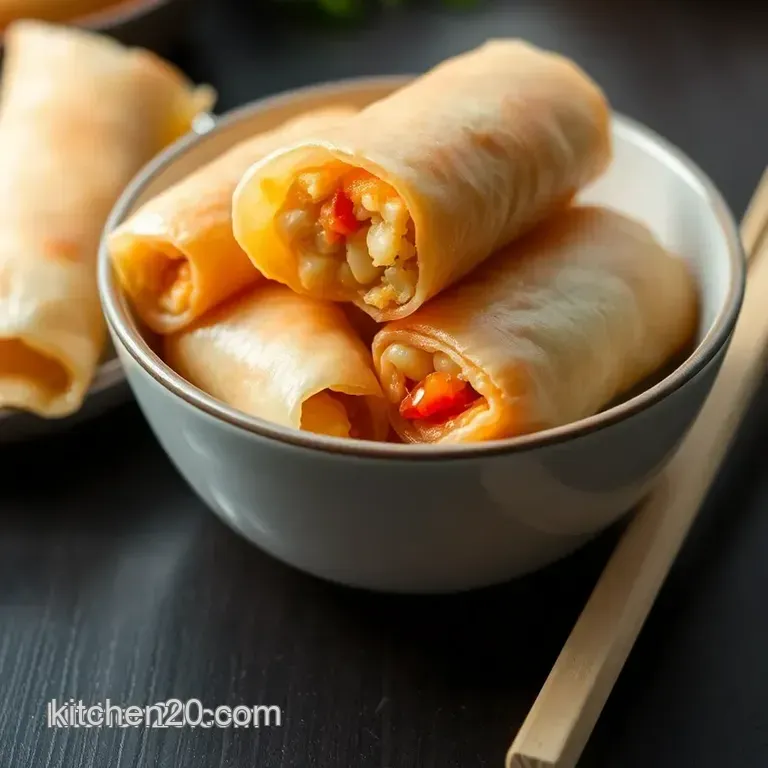 Deconstructed Egg Roll Delight (Egg Roll in a Bowl) presentation