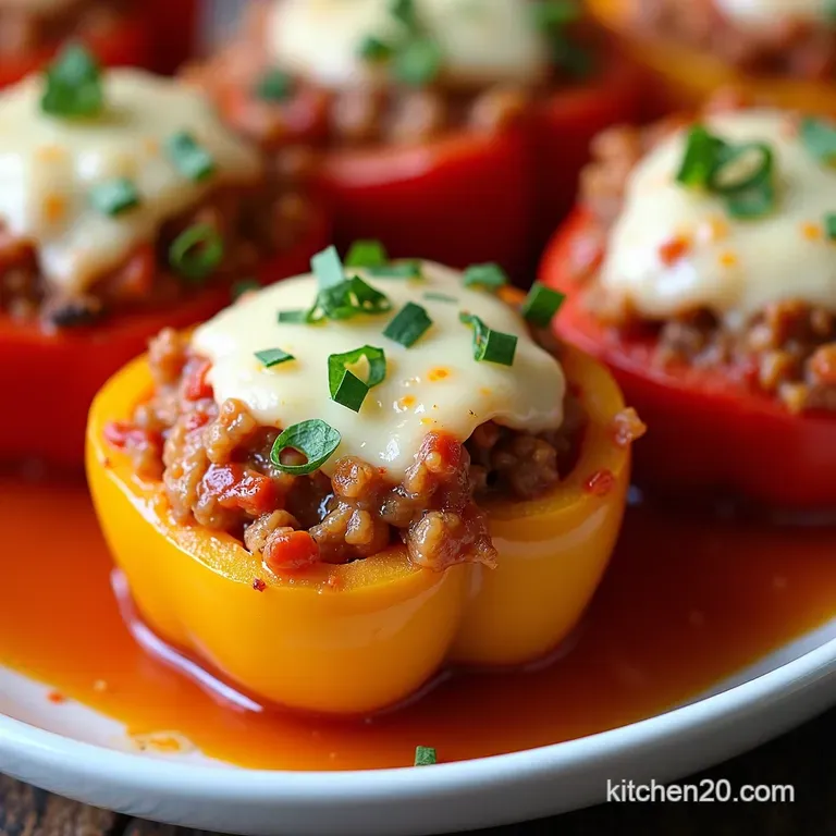 Deconstructed Stuffed Pepper Casserole