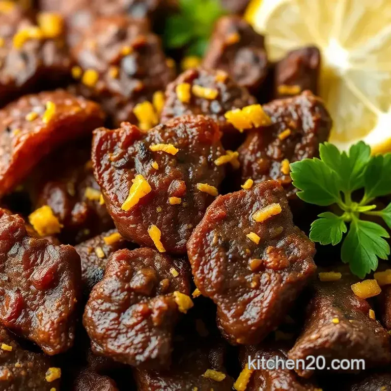 Lemon Pepper Beef Jerky